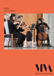 Annual Report 2023 | Musica Viva Australia