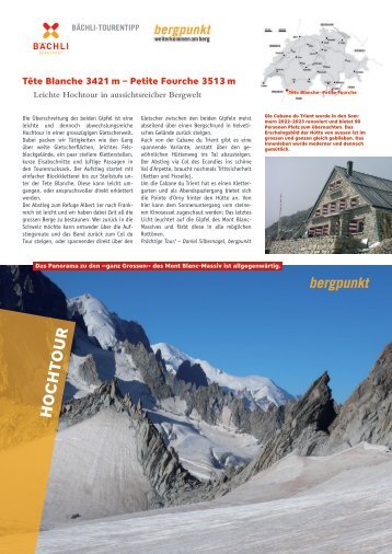 Tourentipp 06.2024 - Tête Blanche 3421 m – Petite Fourche 3513 m