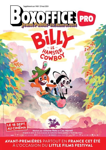 Boxoffice Pro Supplément Jeune Public au n°469 – 29 mai 2024