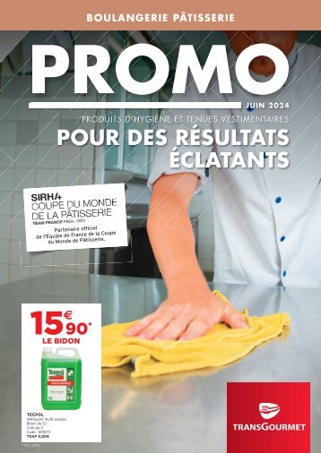 Promo Boulangerie-Pâtisserie - Juin 2024