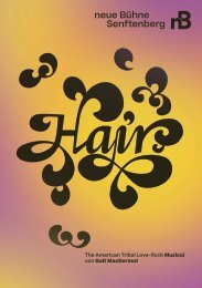 Programmheft • Hair