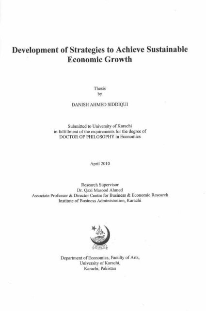 Fconomlc Growth TbdolEd