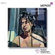 Deutscher Musikrat - Edition Zeitgenössische Musik CD-Booklet Jonah Haven