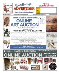 Woodbridge Advertiser/AuctionsOntario.ca - 2024-05-28