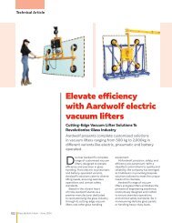 Elevate efficiency with Aardwolf electric vacuum lifters