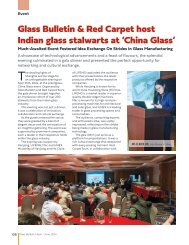 Glass Bulletin & Red Carpet host Indian glass stalwarts at ‘China Glass’