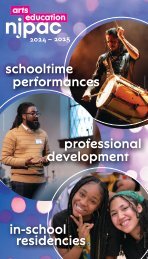 Arts Education Brochure