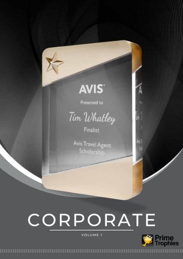 Prime Trophies Corporate Catalogue 2024