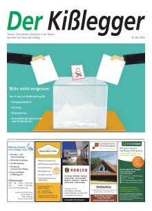 29.05.2024 Der Kißlegger