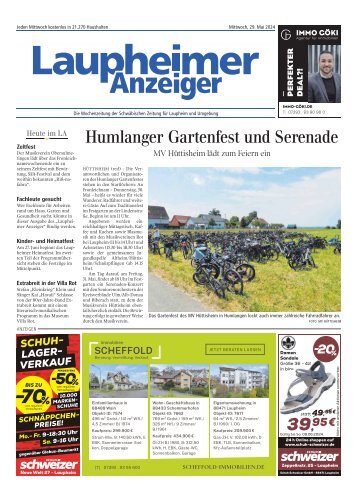 29.05.2024 Laupheimer Anzeiger