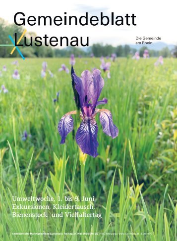 Gemeindeblatt Lustenau Nr. 22 | Freitag, 31. Mai 2024