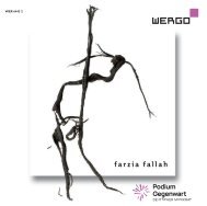 Deutscher Musikrat - Edition Zeitgenössische Musik CD-Booklet Farzia Fallah