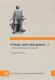 Konrad Klek (Hrsg.): »O Haupt, sonst schön gezieret …« (Leseprobe)