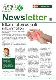 Inflammation og anti-inflammation
