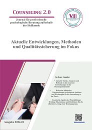 VpsyB Fachjournal Counseling 01.2024  
