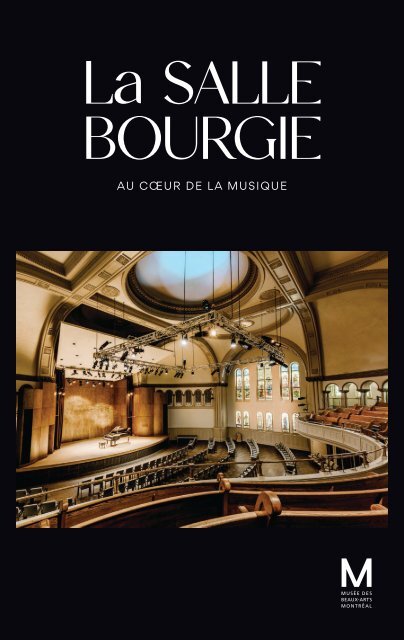 La Salle Bourgie : au coeur de la musique
