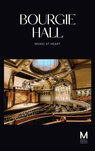 Bourgie Hall: Music at Heart