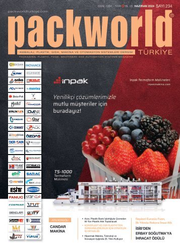 PACKWORLD TÜRKİYE DERGİSİ 234. HAZİRAN SAYISI