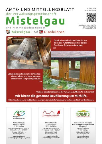 Mistelgau Amts- und Mitteilungsblatt Juni 2024