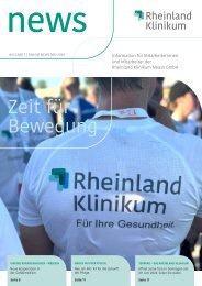Rheinland Klinikum News Ausgabe 56