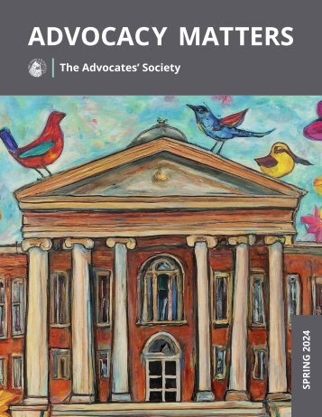 Advocacy Matters - Spring 2024