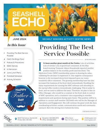 SSAC Echo | June 2024