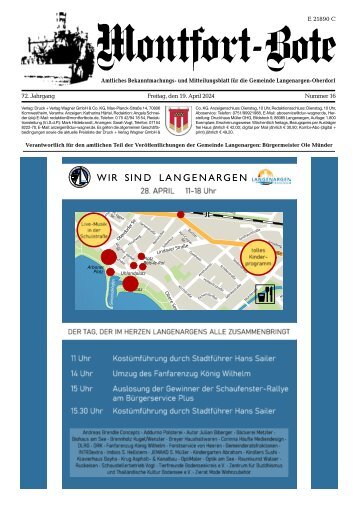 30.05.2024 Montfort-Bote