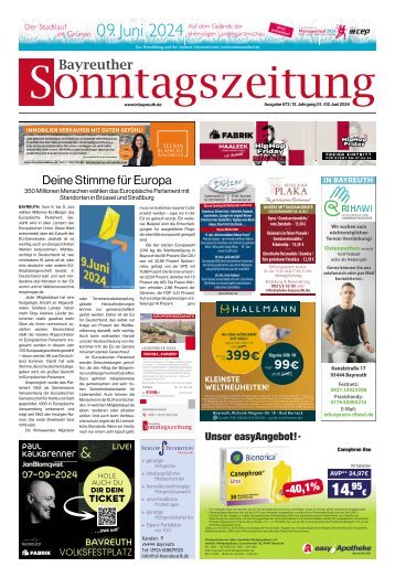 2024-06-02 Bayreuther Sonntagszeitung 