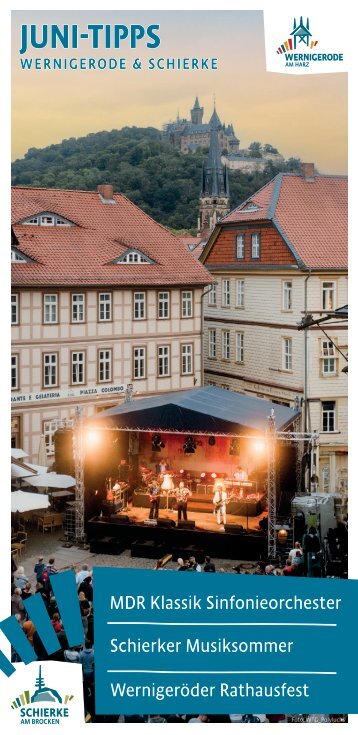 Programm Rathausfest Wernigerode 2019