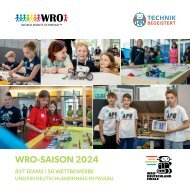 WRO Saison 2024 mit dem Deutschlandfinale in Passau