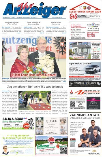 Ihr Anzeiger Bad Bramstedt 22 2024