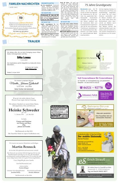 Ihr Anzeiger Bad Bramstedt 22 2024