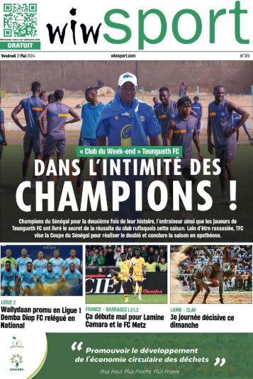 Journal wiwsport n399 - 31 mai 2024