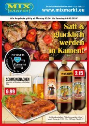 Mix Markt Kamen Wochenangebote