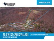 West Creek Village Marketing Flyer