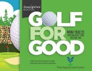 GreenLight Fund | BOSTON Golf 2023 Program