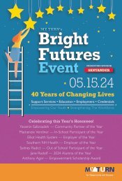 MyTurn Bright Futures Event Program 2024 