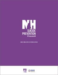 NH Suicide Prevention Council Brand Guidelines