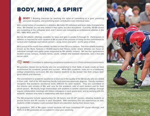 Brentwood Academy HOS Oppty Profile
