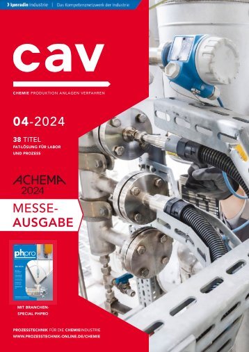 cav – Prozesstechnik für die Chemieindustrie 04.2024
