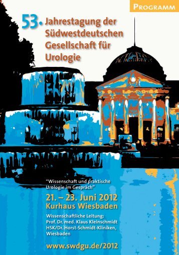 21. Juni 2012 - Südwestdeutsche Gesellschaft für Urologie