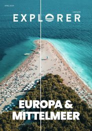 EXPLORER Europa und Mittelmeer