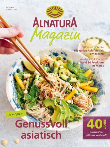 Alnatura Magazin Juni 2024