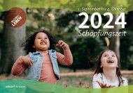 Kalender: Schöpfungszeit 2024 (Leseprobe)