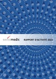 Swissmedic Rapport d'activité 2023