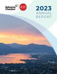 Kelowna Chamber 2023 Annual Report