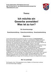 Thema: Ich möchte ein Gewerbe anmelden! Was ist zu tun?