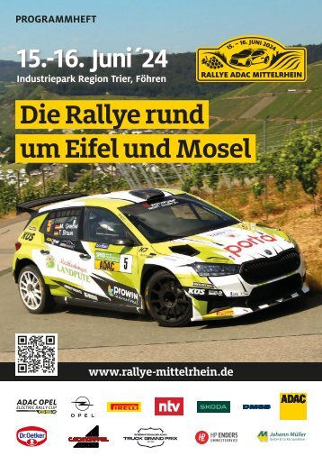 Rallye ADAC Mittelrhein 2024 - Das Programmheft