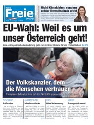 EU-Wahl: Weil es um unser Österreich geht!