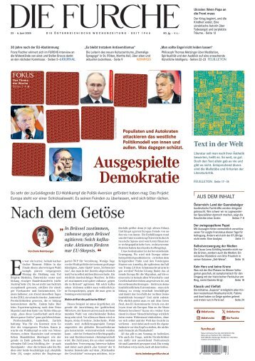 DIE FURCHE 06.06.2024